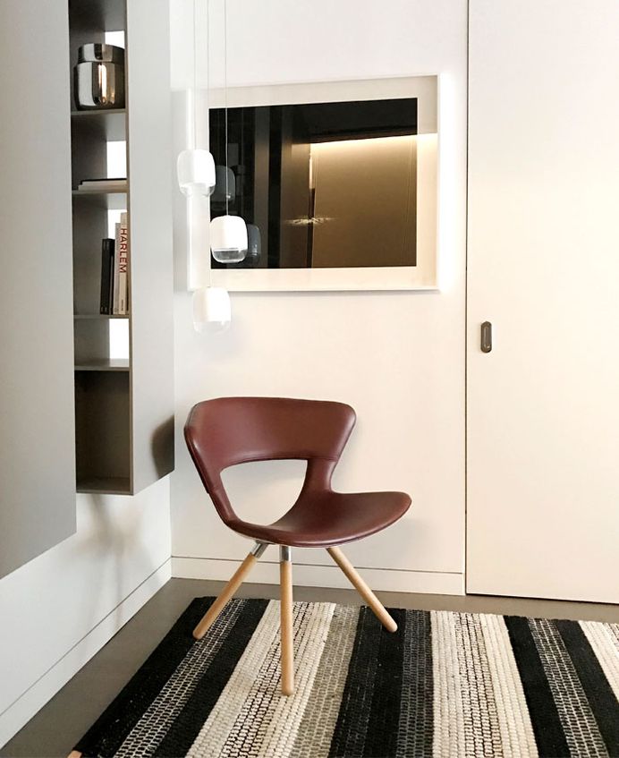 Porro Furniture at Residential Building by Zaha Hadid - InteriorZine #decor #interior #home