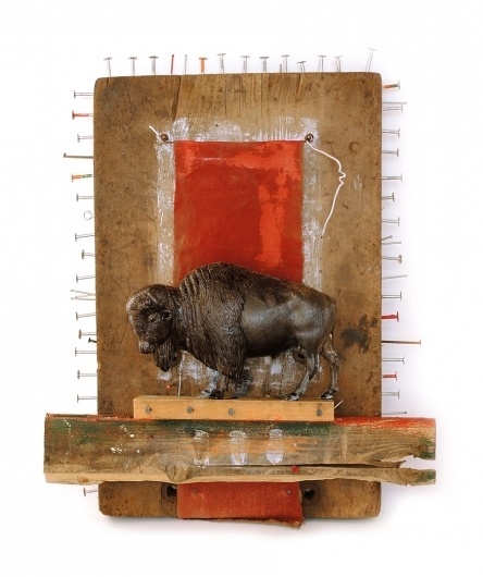 bonesandall #buffalo #assemblage #illustration #design