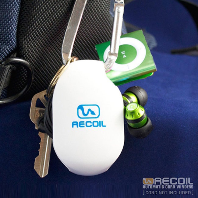 Recoil AUTOMATIC Cord Winder #tech #flow #gadget #gift #ideas #cool