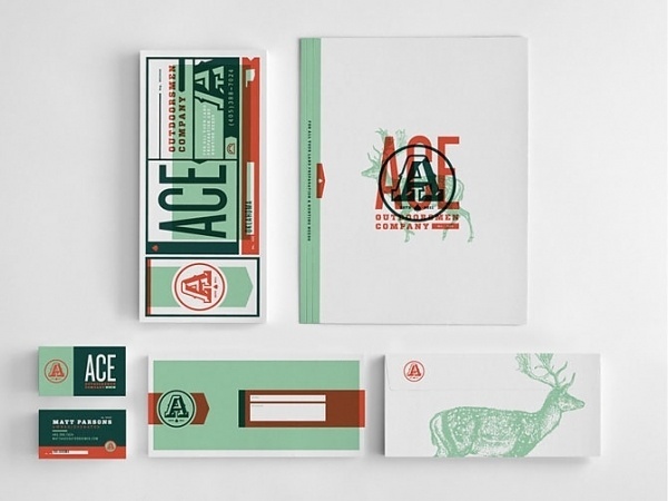 Graphic-ExchanGE - a selection of graphic projects #business #card #print #ace #vintage #stationery