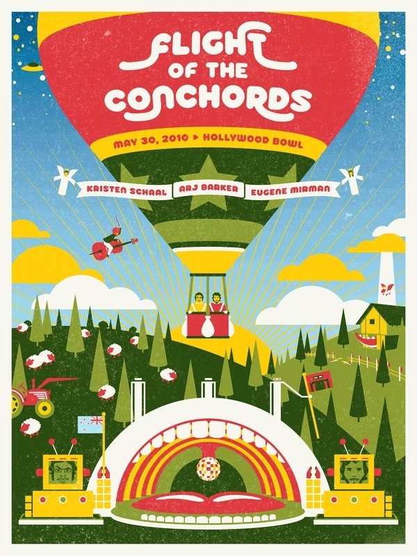Flight of the Conchords (Hollywood Bowl) #mef #sillo