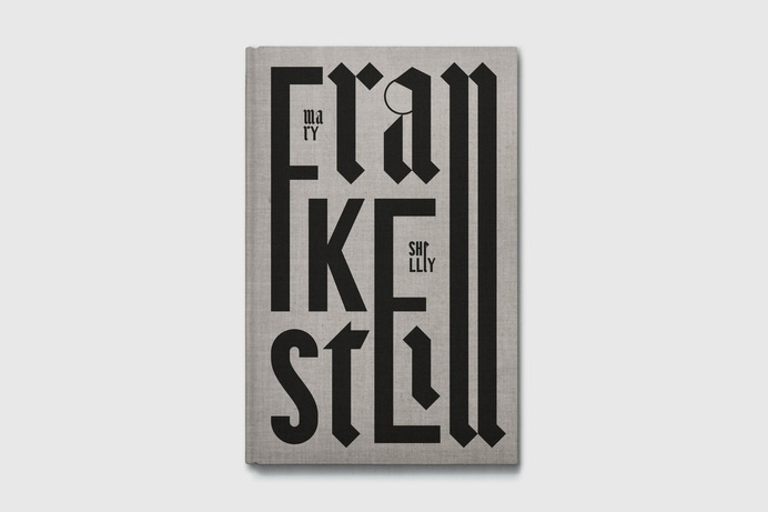 Frankenstein, book cover #cover #editorial #print #book