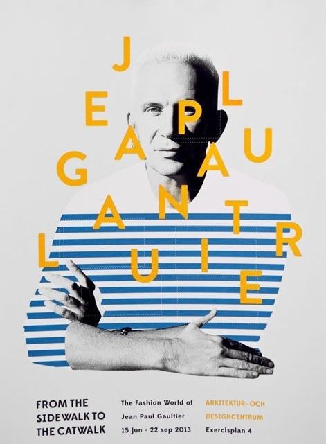 Jean Paul Gaultier Exhibition design “From the Sidewalk to the catwalk”