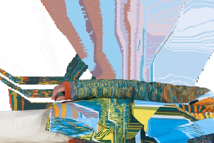 Carine Kuntz – Jacket Pattern #pattern #fashion #glitch #colours #jacket #modedesign #Berlin