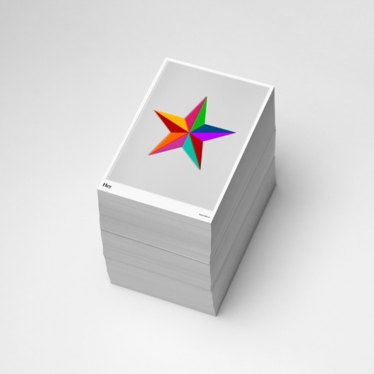 Hey Christmas 2012 | Hey #print #colors