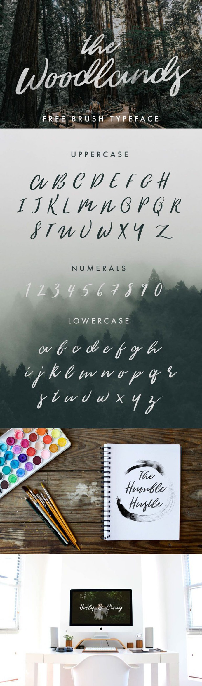 THE WOODLANDS – FREE FONT