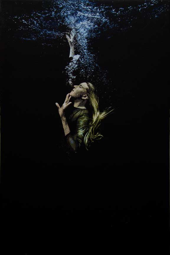 Preview: Logan Hicks's "Love Never Saved Anything" Pop Up Exhibition | Hi Fructose Magazine #swimming #water #swim