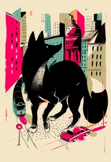 Pietari Posti Illustration Art Design Pretty Pictures #design #poster #posti