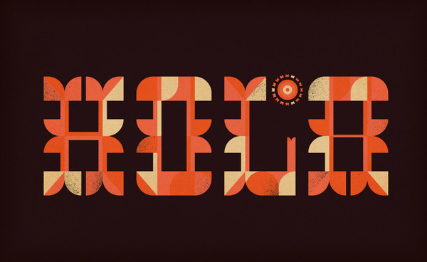 Brent Couchman Design #couchman #illustration #hola #typography