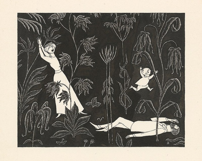 The Evil Garden, Edward Gorey