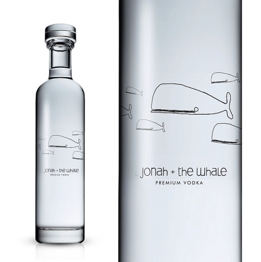 Jonah Whale Vodka : TACN Studio #canada #packaging #whale #alcohol #vancouver #clean #minimal #vodka #animal