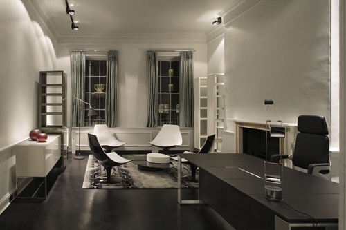 Gentlemen's Club Office by SHH | Daily Icon #layout #design #furniture #modern