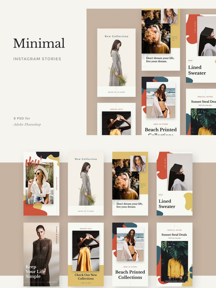Minimal Instagram Stories Template