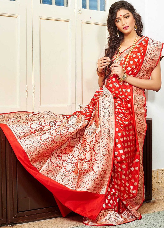 Trendy Banarasi Sarees for wedding 2020