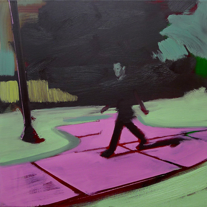 Abstract Oil on Linen Paintings by Andrew Fish