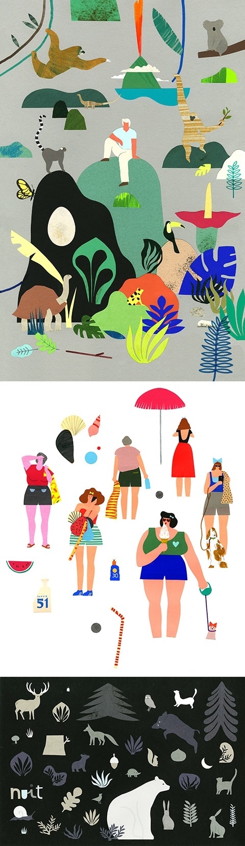 Véronique Joffre / Personal research Véronique Joffre's paper universe is warm, dynamic and colored. Discover her new creations!