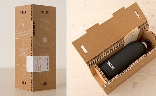 Mediaprofili - Mediaprofili - 2012 #bottle #packaging #gift #christmans #eco #pack #ozone