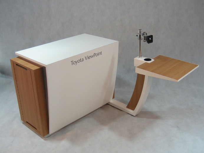 Here is an overview of the display we created for Toyota ViewPoint.