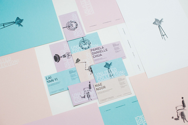 lovely stationery unlisted collection 3 #identity #typography