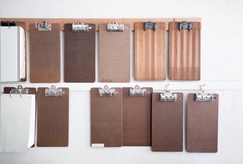 Things Organized Neatly #packaging #clipboards