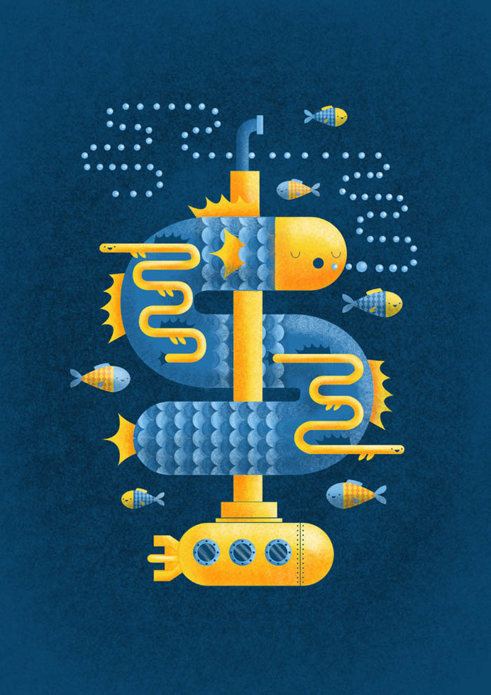 deep sea1 #illustration