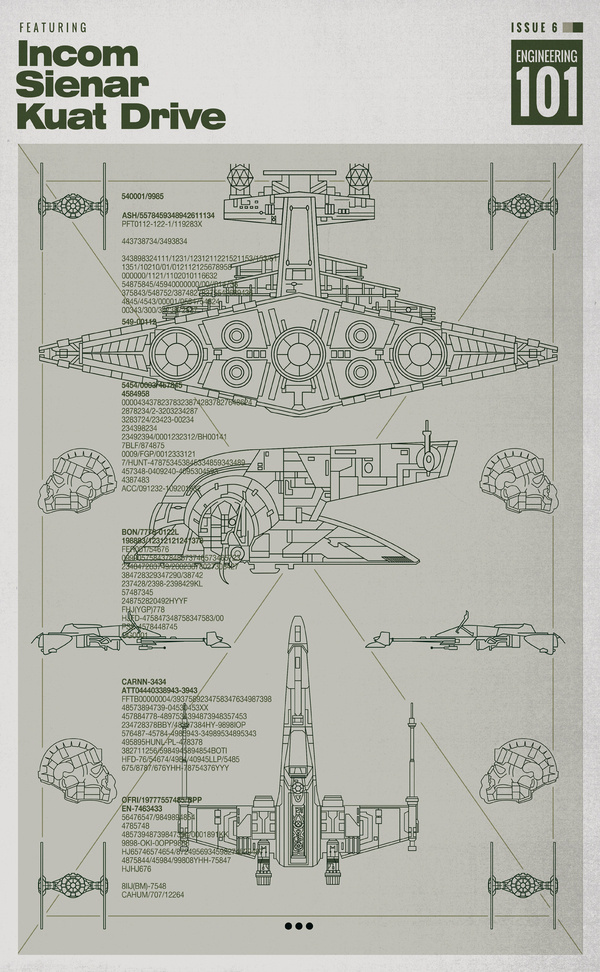 Matt Edwards #wars #diagrams #posters #star