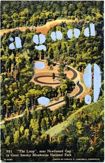 Josef Albers, Black Mountain, N.C. postcard to Marcel Breuer, Cambridge, Mass., from the Marcel Breuer papers - Image Gallery | Archives of American A #mountain #marcel #black #breuer #albers #josef