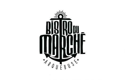 Hello 1986 » Bistro du Marché #logotype #brasserie