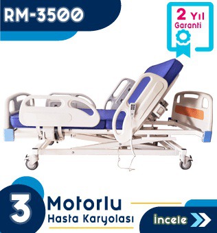 3 Motorlu Full Abs Hasta Karyolası
