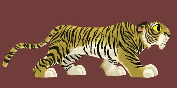 tiger.jpg (image) #illustration #tiger
