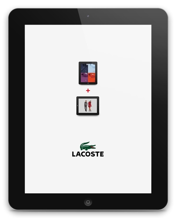Lacoste iPad #ipad #ios #app