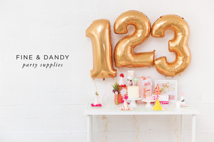 number balloons