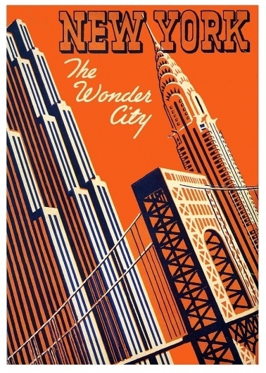 All sizes | The Wonder City | Flickr - Photo Sharing! #york #illustration #vintage #new