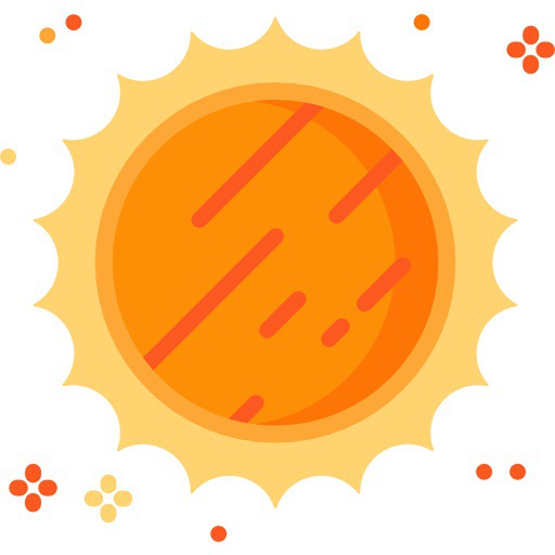 See more icon inspiration related to sun, summer, weather, warm, shapes and symbols, miscellaneous, summertime, sunny, meteorology and nature on Flaticon.