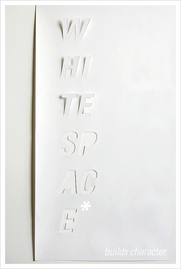 Jared Erickson | Because I Can #cut #white #out #type #paper