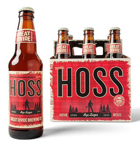 Great Divide Hoss #packaging #beer #label