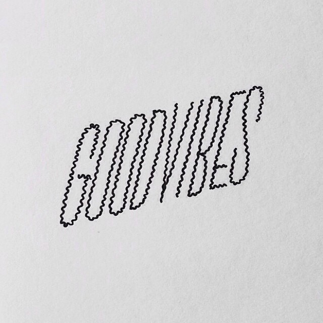 goodvibe, handlettering, typography