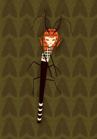 insekta 2.5 : Cristian Grossi illustrator and creative designer #illustratiom #texture