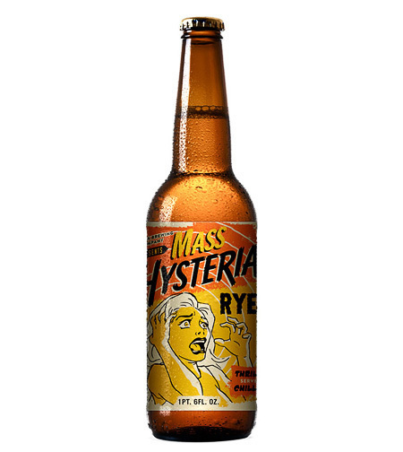 Mass Hysteria Rye #packaging #beer #label #bottle