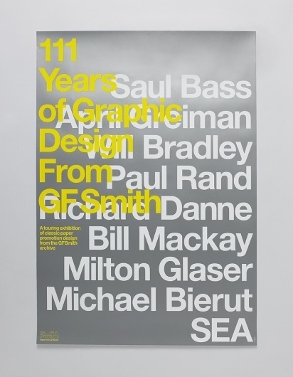 All sizes | GF Smith Limited Edition Poster | Flickr - Photo Sharing! #september #industry