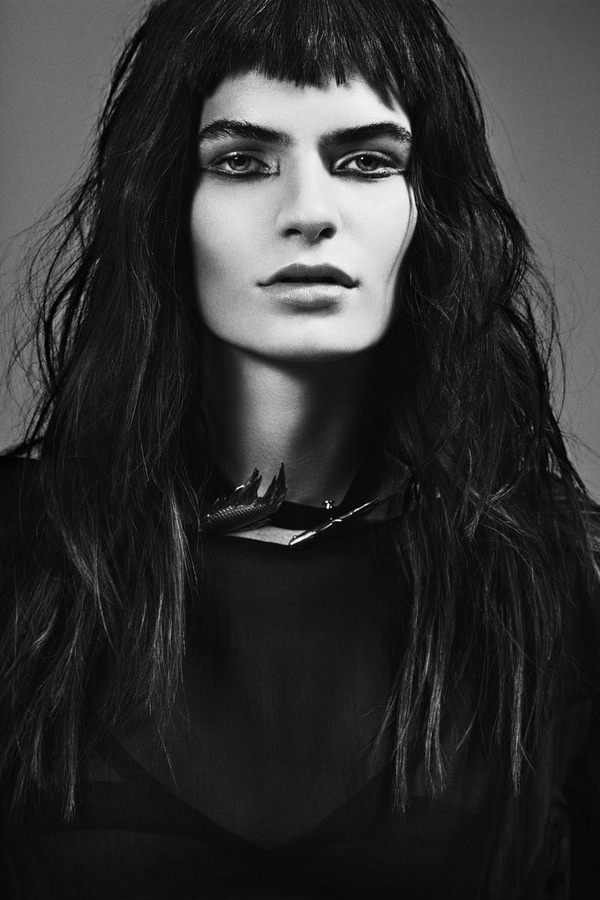 Nouk Torsing by Djamel Boucly in 'Fierce Creature' for FGR (3) #fashion #woman #black