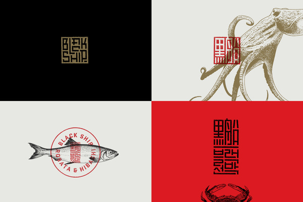 Black Ship Daniel Führer Design #brand #illustration