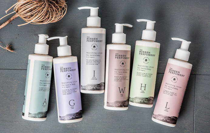 The Burren Perfumer #packaging #typography