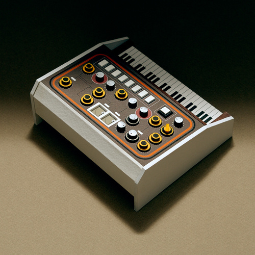 Prototype #miniatures #synth #craft #art #paper