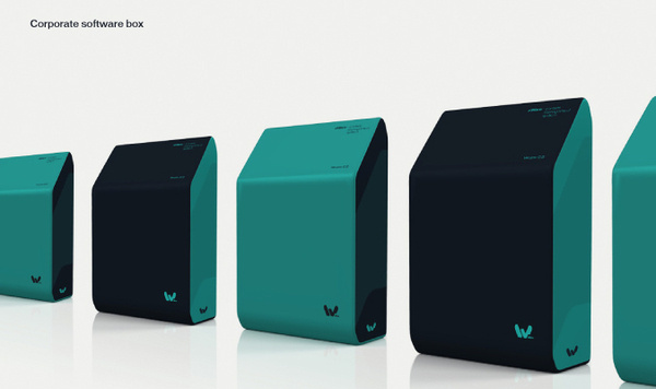 xWare Corporate Identity on Behance #pack #box