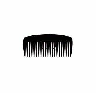 HairLogo[sm].gif (GIF Image, 330x320 pixels) #logo #clever