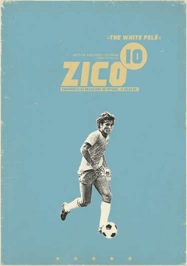 Sucker for Soccer on the Behance Network #print #design #graphic