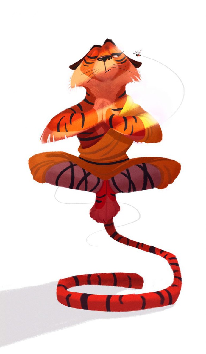 Shaolin Monk – Monthly character design challenge