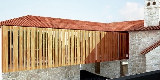 rehabilitation / Turismo Quinta de Sta Cruz Paços de Ferreira 2010 www.artspazios.pt #rehabilitation #architecture #artspazios #rendering