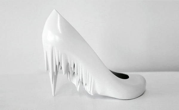"Ice Queen" Sohpie by Sebastian Errazuriz #shoe #sebastian errazuriz